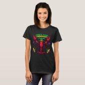 Wen Ihr Crawdaddy Crawfish Jester Beads Funny Ma T-Shirt (Vorne ganz)