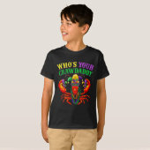 Wen Ihr Crawdaddy Crawfish Jester Beads Funny Ma T-Shirt (Vorne ganz)