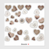 Wen Liebe du? Vinyl Stickers Aufkleber (Blatt)