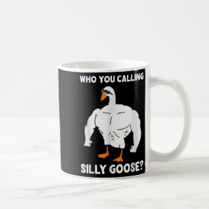 Wen nennst du dumme Gans Lustiges Fitnessstudio-Me Kaffeetasse