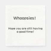 Wen! Serviette (Vorderseite)