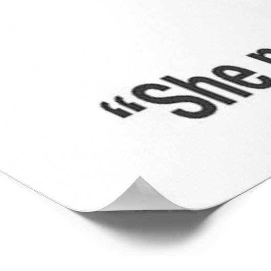 Wen! Wen! Poster (Ecke)