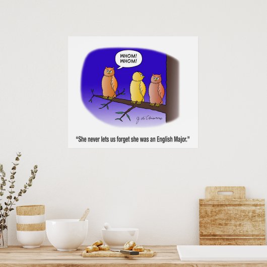 Wen! Wen! Poster (Küche)