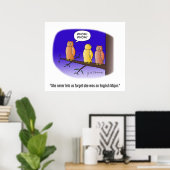 Wen! Wen! Poster (Heimbüro)