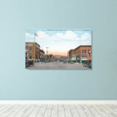 Wenatchee Ave View von Orondo Ave Leinwanddruck (Insitu (Holzboden))