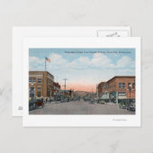 Wenatchee Ave View von Orondo Ave Postkarte (Vorne/Hinten)