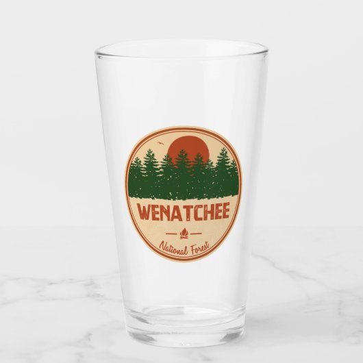 Wenatchee National Forest Glas (Vorderseite)