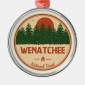 Wenatchee National Forest Ornament Aus Metall (Vorne)