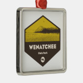 Wenatchee Staat Park Washington Ornament Aus Metall (Rechts)
