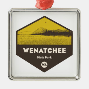 Wenatchee Staat Park Washington Ornament Aus Metall