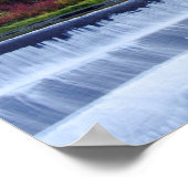 Wenatchee-Staudamm im Herbst Poster (Ecke)