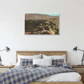 Wenatchee, WABird's Eye of Ranch im Tal Leinwanddruck (Insitu (Schlafzimmer))