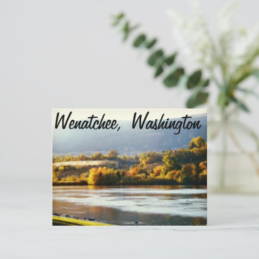 Wenatchee, Washington Postkarte (Stehend Vorderseite)