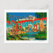 Wenatchee, WashingtonLarge Letter Scenes Postkarte (Vorderseite)