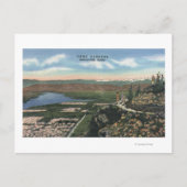 Wenatchee, WashingtonView von Ohme Gardens # 1 Postkarte (Vorderseite)