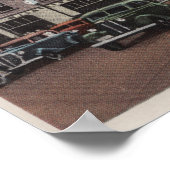 Wenatchee, WAStreet View of Wenatchee Ave. Poster (Ecke)