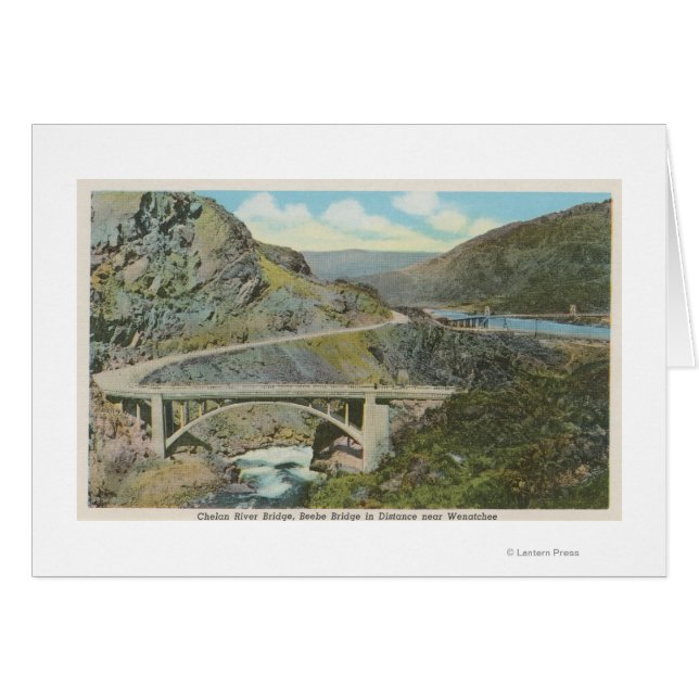 Wenatchee, WAView der Chelan-Brücke (Vorderseite (Horizontal))
