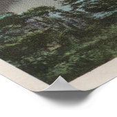 Wenatchee, WAView of Lake Chelan Poster (Ecke)