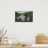 Wenatchee, WAView of Lake Chelan Poster (Küche)