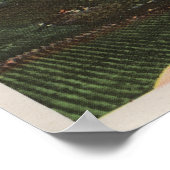 Wenatchee, WAView of Valley & Columbia River Poster (Ecke)