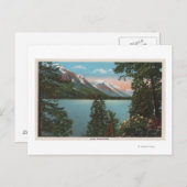 Wenatchee, WAView vom Wenatchee-See Postkarte (Vorne/Hinten)