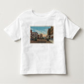 Wenatchee, WAView von Wenatchee Allee Kleinkind T-shirt (Vorderseite)