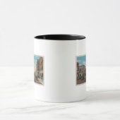 Wenatchee, WAView von Wenatchee Ave. Tasse (Zentrum)