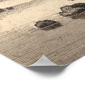 Wenceslaus Hollar Print: Gesichtsgestalterische La Poster (Ecke)