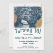 Wende 10 Schwarz-Havanna Einladung (Vorderseite)