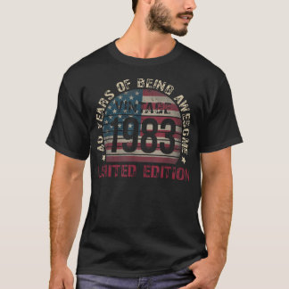 Wende 40 Geburtstagsdekorationen Männer 40. BDay 1 T-Shirt