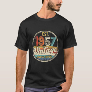 Wende 65 Geburtstagsdekorationen 65. BDay 1957 T-Shirt