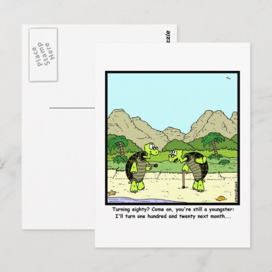 Wende 80 postkarte (Vorne/Hinten)