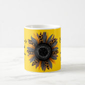 Wende dein Gesicht zur Sonne Kaffeetasse (Mittel)