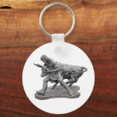 Wende des Bull-Schlüsselanhängers Schlüsselanhänger (Vorderseite)