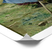 Wende the Hay (Öl auf Leinwand) Poster (Ecke)