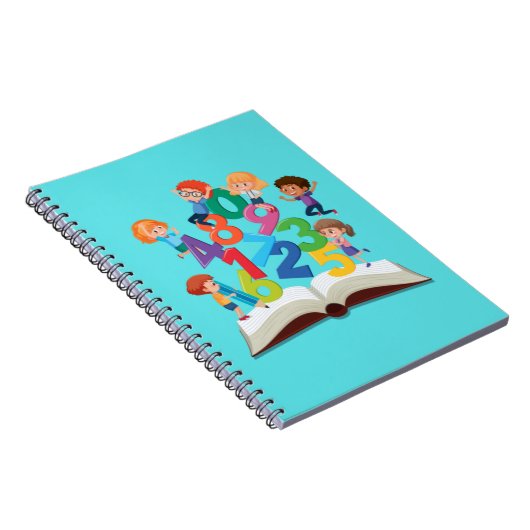 Wendelheft 80 Seiten Notizblock (Rechte Seite)