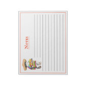 WENDELITO 11"x8.5" Notepad + Zeilen Notizblock (Rotiert)