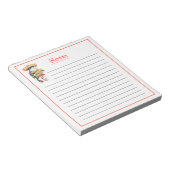 WENDELITO 5.5"x6" Notepad + Linien Notizblock (angewinkelt)