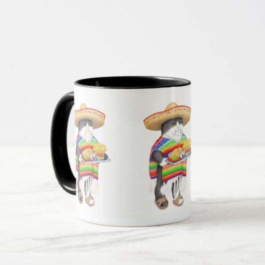 WENDELITO Black Combo Tasse (Vorderseite Links)
