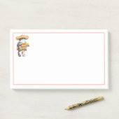 WENDELITO CAT 10"X6" Post It Notes Post-it Klebezettel (Auf Schreibtisch)