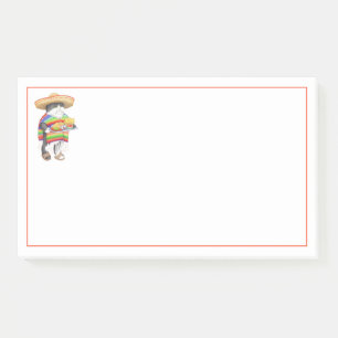 WENDELITO CAT 10"X6" Post It Notes Post-it Klebezettel