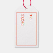 WENDELITO CAT Cinco de Mayo Gift Tags Geschenkanhänger (Rückseite)