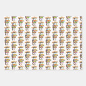 WENDELITO CAT Flatsheet Wrapping Paper Geschenkpapier Set (Vorderseite 2)