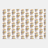 WENDELITO CAT Flatsheet Wrapping Paper Geschenkpapier Set (Vorderseite)