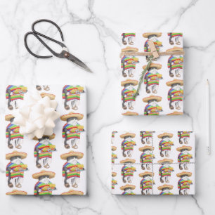 WENDELITO CAT Flatsheet Wrapping Paper Geschenkpapier Set
