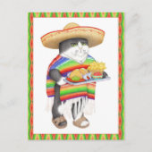WENDELITO CAT Postcard Feiertagspostkarte (Vorderseite)