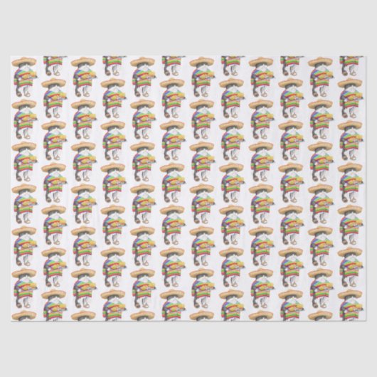 WENDELITO CAT Tissue Paper Seidenpapier (Vorderseite)