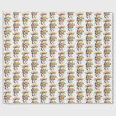 WENDELITO CAT Wrapping Paper Geschenkpapier (Flach)