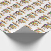 WENDELITO CAT Wrapping Paper Geschenkpapier (Ecke)
