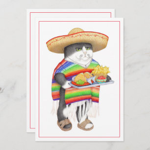 WENDELITO Cinco de Mayo 12x18 Flat Card Feiertagskarte